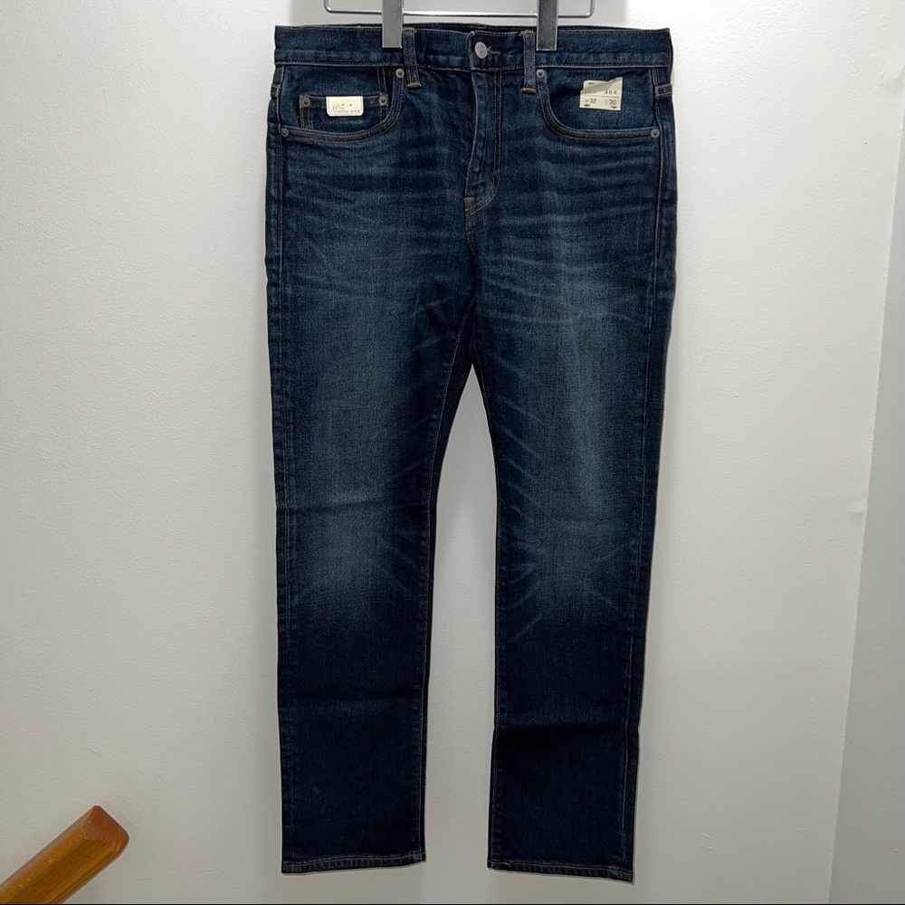 NWT J.Crew slim fit jeans Style 484 stretch W32 L30